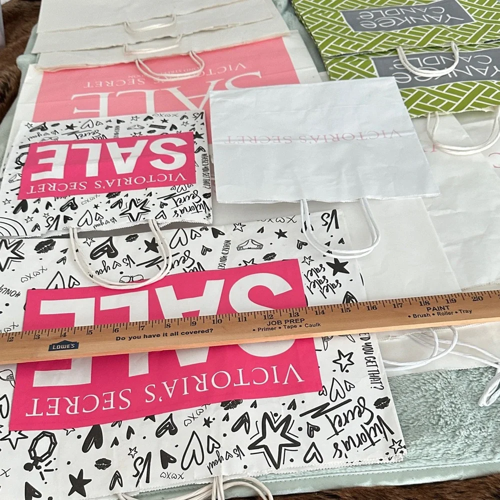 15 Empty Paper Gift Bags